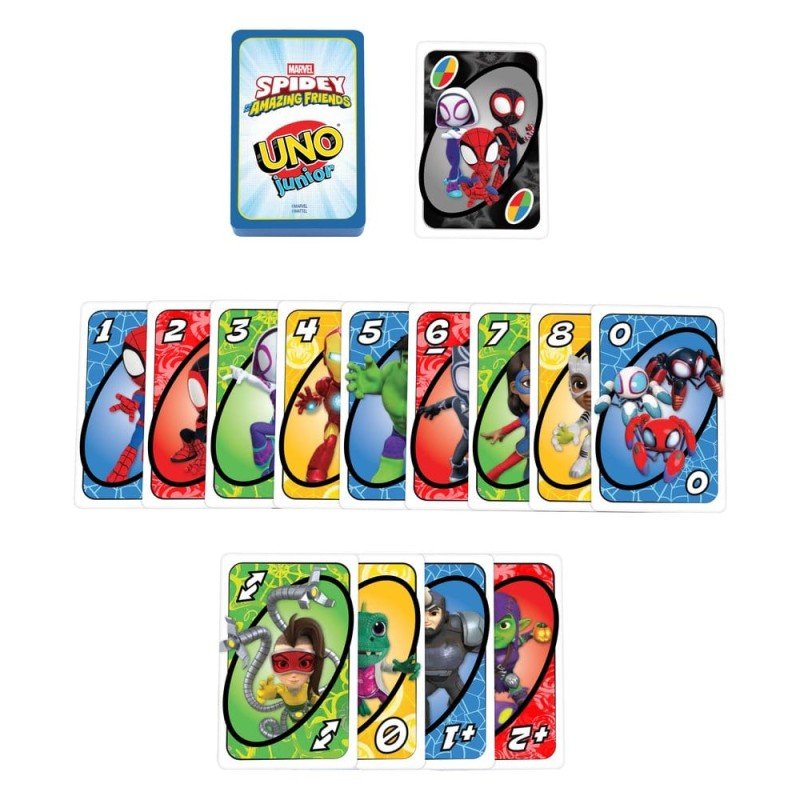 Spidey & His Amazing Friends UNO Junior Jeu de cartes