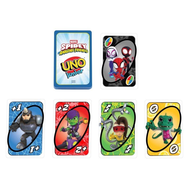 Spidey & His Amazing Friends UNO Junior Card Game