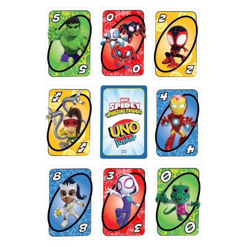 Spidey & His Amazing Friends UNO Junior Jeu de cartes