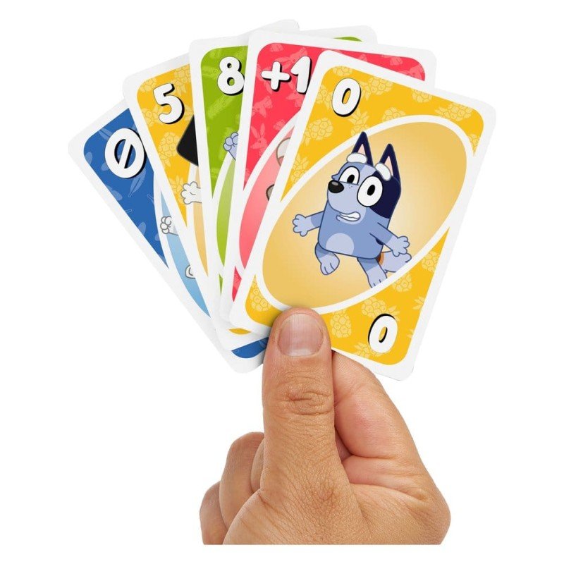 Bluey UNO Junior Jeu de cartes