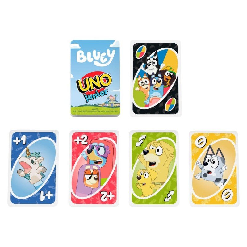 Bluey UNO Junior Card Game