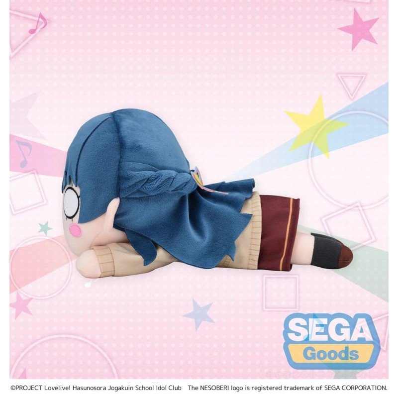 Love Live! peluche Nesoberi (Lay-Down) Murano Sayaka - Winter Uniform (M) 16 cm