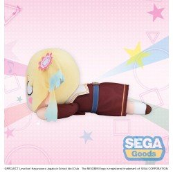 Love Live! Nesoberi (Lay-Down) Plush Figure Osawa Rurino - Winter Uniform (M) 16 cm