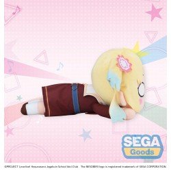 Love Live! Nesoberi (Lay-Down) Plush Figure Osawa Rurino - Winter Uniform (M) 16 cm