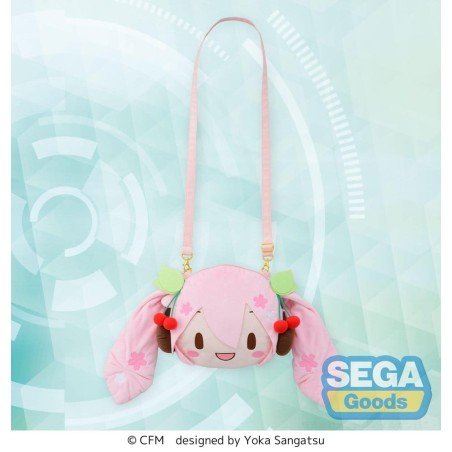 Character Vocal Series 01: Hatsune Miku sac à bandoulière fuwa petit Sakura Miku Face (M)