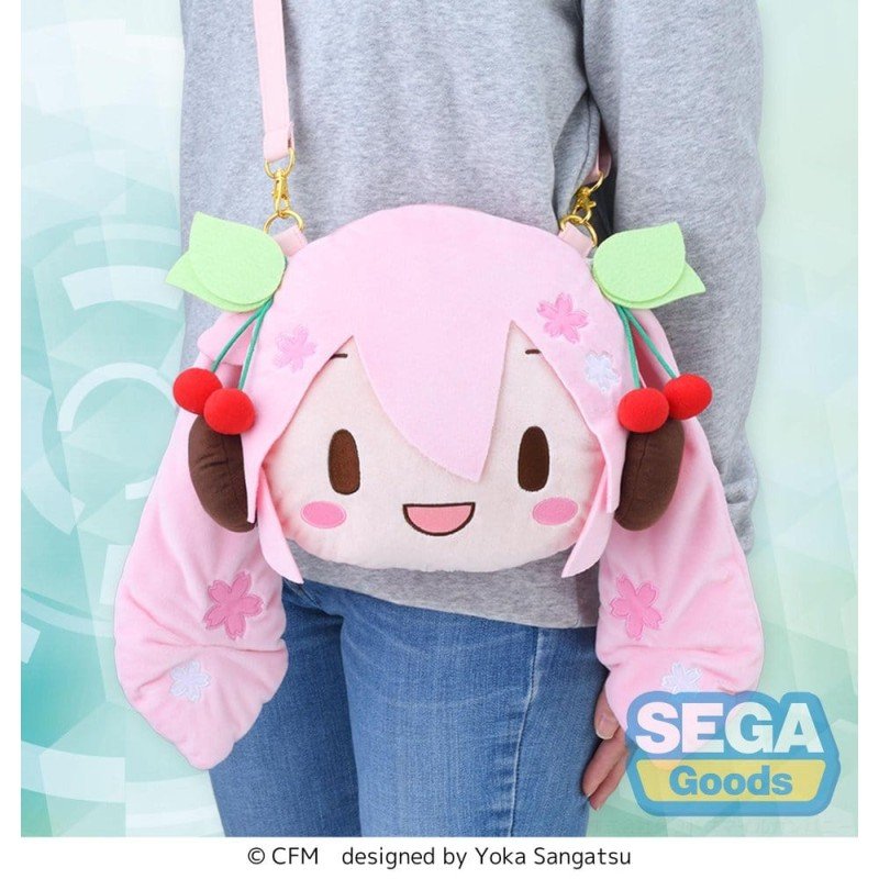 Character Vocal Series 01: Hatsune Miku sac à bandoulière fuwa petit Sakura Miku Face (M)