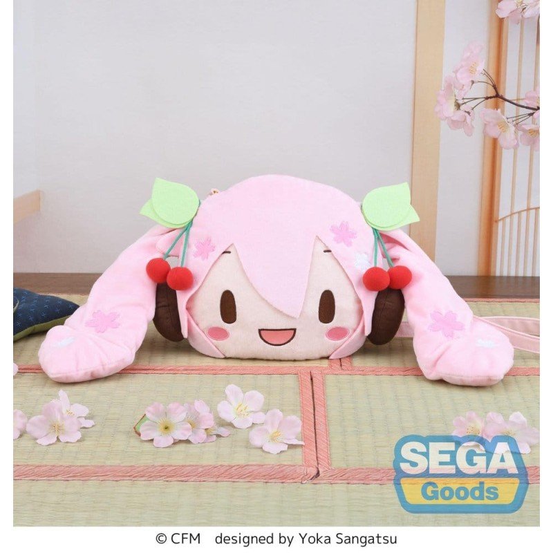 Character Vocal Series 01: Hatsune Miku sac à bandoulière fuwa petit Sakura Miku Face (M)