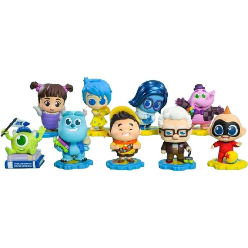 Pixar Cosbi Mini Figures 8 cm Blind Box Display (8)