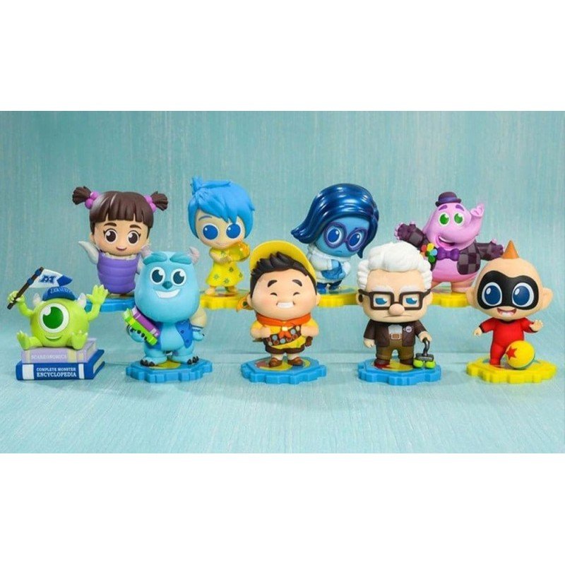 Pixar figurines mini Cosbi 8 cm Blind Box Display (8)