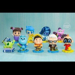 Pixar figurines mini Cosbi 8 cm Blind Box Display (8)