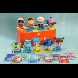 Pixar figurines mini Cosbi 8 cm Blind Box Display (8)