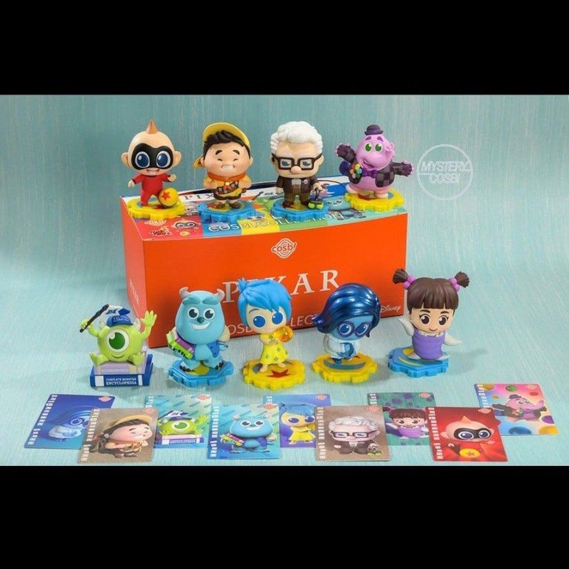 Pixar figurines mini Cosbi 8 cm Blind Box Display (8)