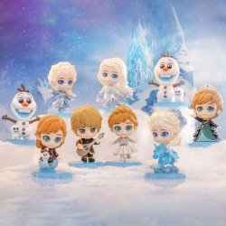 La Reine des neiges figurines mini Cosbi 8 cm Blind Box Display (8)
