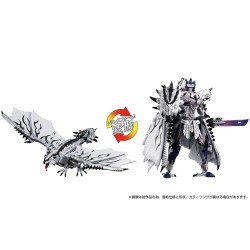 Transformers Team-Up Series figurine Monster Hunter Silver Rathalos Prime 13 cm