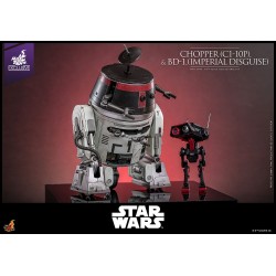 Star Wars figurine set 1/6 Chopper (C1-10P&trade;) & BD-1&trade; (Imperial Disguise) 18 cm & 8 cm