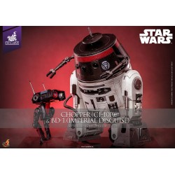 Star Wars Action Figure Set 1/6 Chopper (C1-10P&trade;) & BD-1&trade; (Imperial Disguise) 18 cm & 8 cm