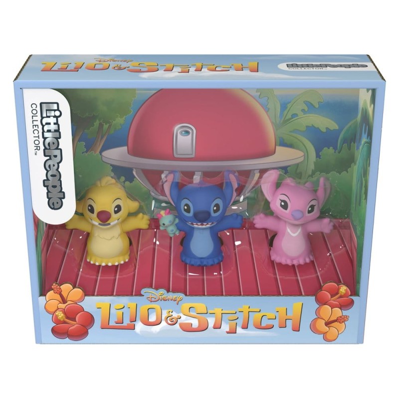 Lilo & Stitch Little People Collector Mini Figure 3-Pack Stitch & The Cousins 7 cm