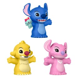Lilo &amp; Stitch Little People Collector pack 3 minifigurines Stitch &amp; The Cousins 7 cm