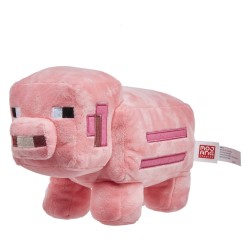 Minecraft peluche Cochon 20 cm