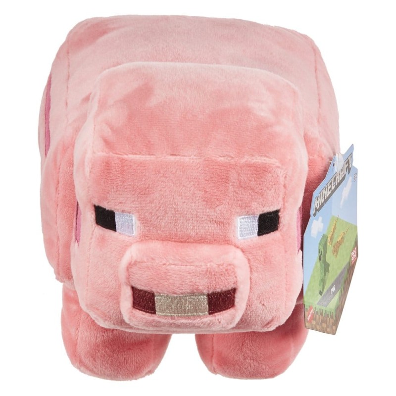 Minecraft peluche Cochon 20 cm