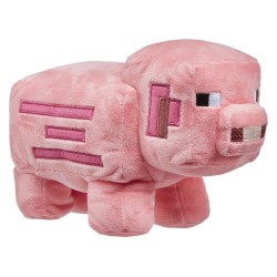 Minecraft peluche Cochon 20 cm