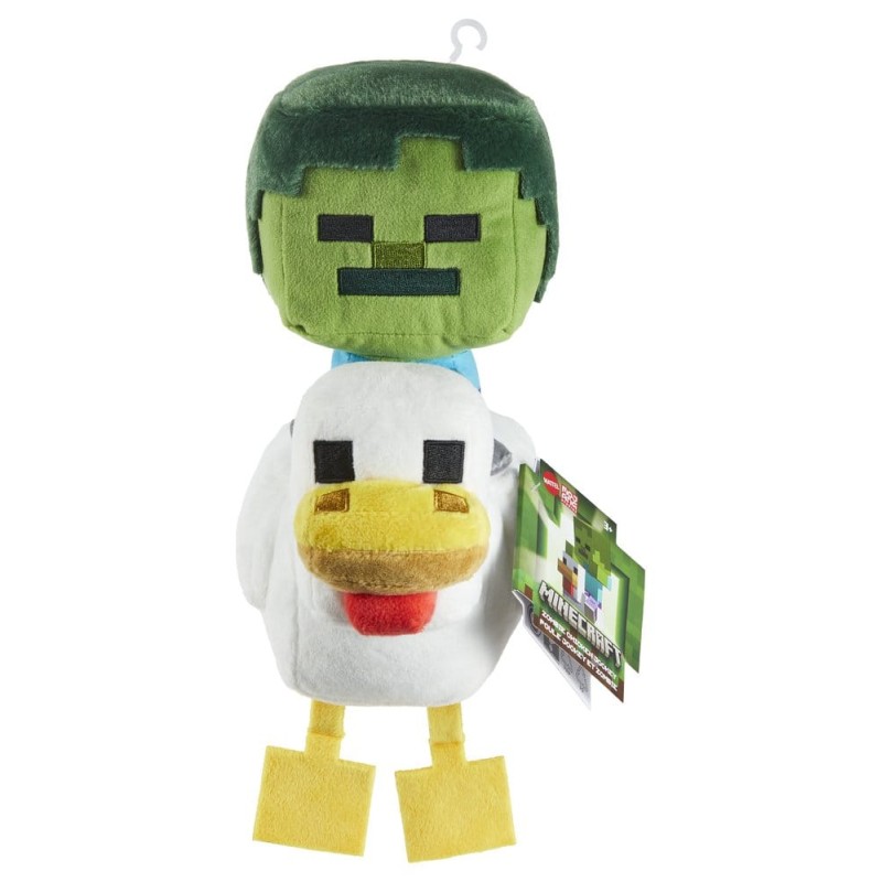 Minecraft Deluxe Plush Figure Chicken Jockey 20 cm