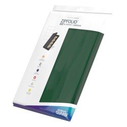 Ultimate Guard - Zipfolio 320 - 16-Pocket XenoSkin Green | 4260250078686