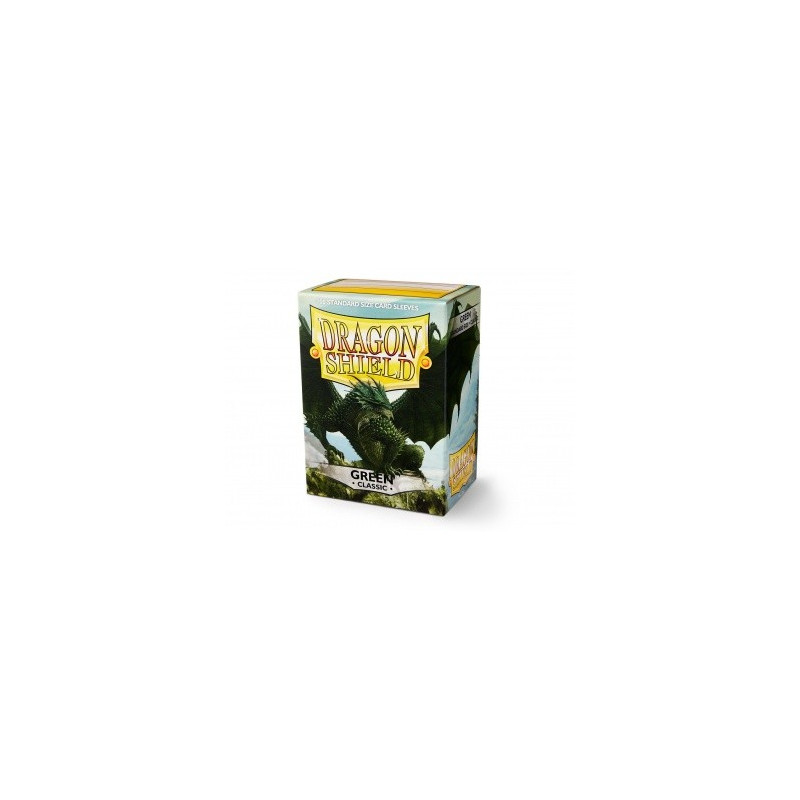 Dragon Shield Standard Sleeves - Green (100 Sleeves)