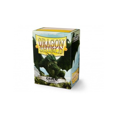Dragon Shield Standaard Mouwen - Groen (100 Mouwen)