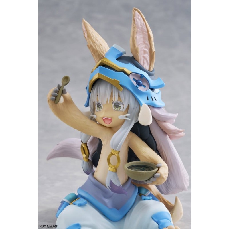 Made in Abyss Desktop Cute PVC Figure Nanachi (Mealtime ver.) 13 cm