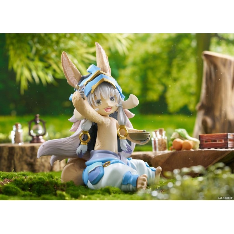 Made in Abyss Desktop Cute PVC Figure Nanachi (Mealtime ver.) 13 cm