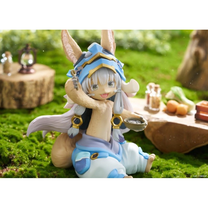 Made in Abyss Desktop Cute PVC Figure Nanachi (Mealtime ver.) 13 cm