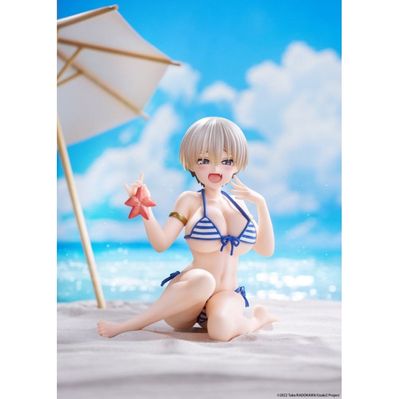 Uzaki-chan Wants to Hang Out! Desktop Cute PVC Figure Hana Uzaki (Swim wear Ver.) 13 cm