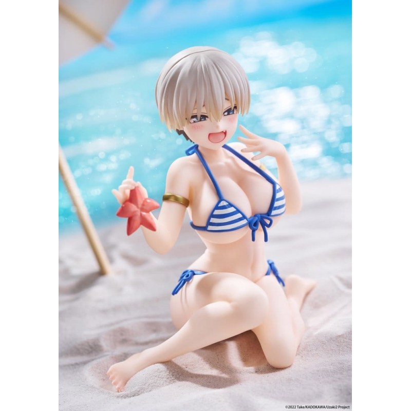 Uzaki-chan Wants to Hang Out! Desktop Cute PVC Figure Hana Uzaki (Swim wear Ver.) 13 cm