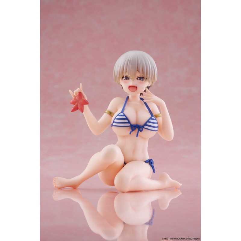 Uzaki-chan Wants to Hang Out! Desktop Cute PVC Figure Hana Uzaki (Swim wear Ver.) 13 cm