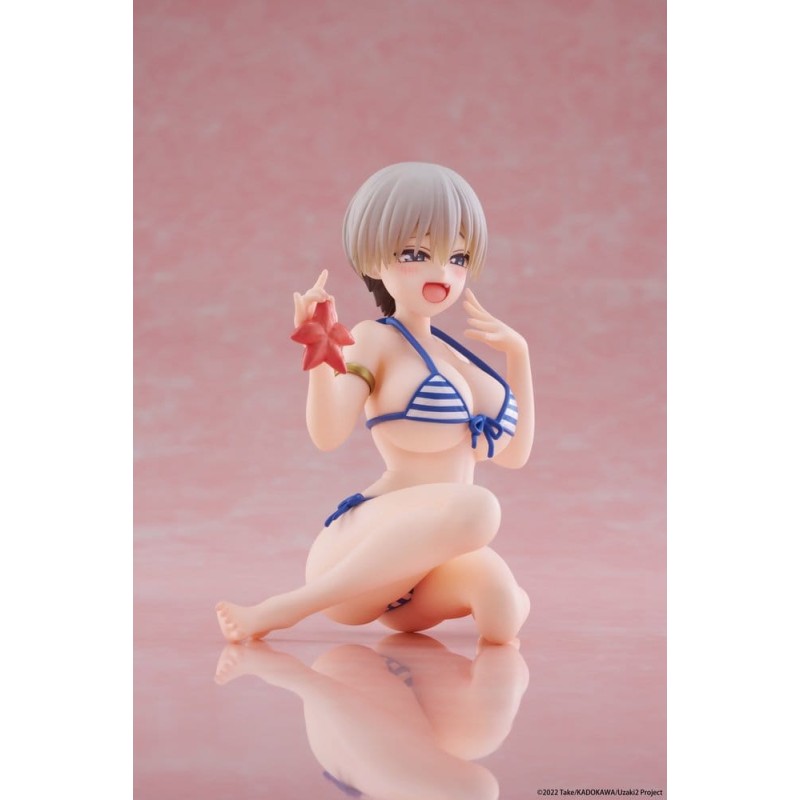 Uzaki-chan Wants to Hang Out! Desktop Cute PVC Figure Hana Uzaki (Swim wear Ver.) 13 cm