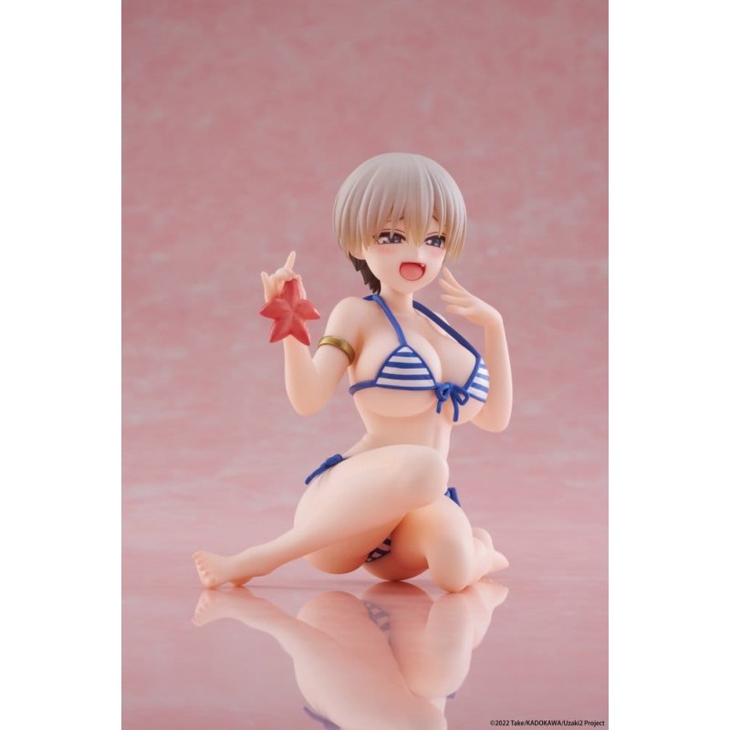 Uzaki-chan Wants to Hang Out! Desktop Cute PVC Figure Hana Uzaki (Swim wear Ver.) 13 cm
