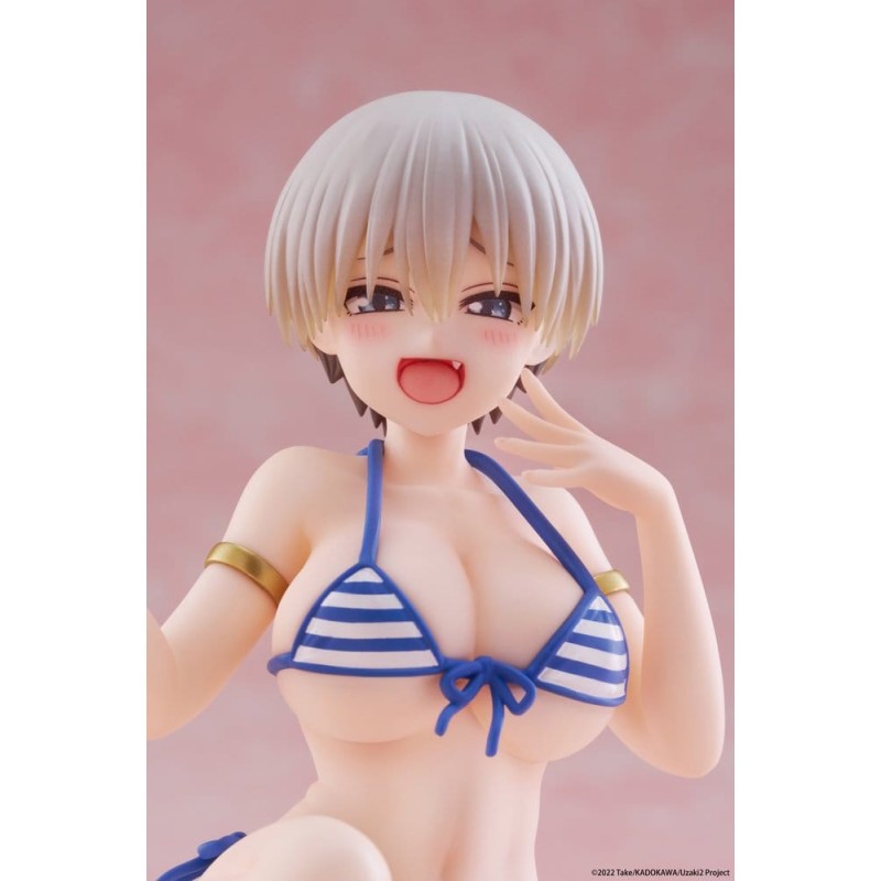 Uzaki-chan Wants to Hang Out! Desktop Cute PVC Figure Hana Uzaki (Swim wear Ver.) 13 cm