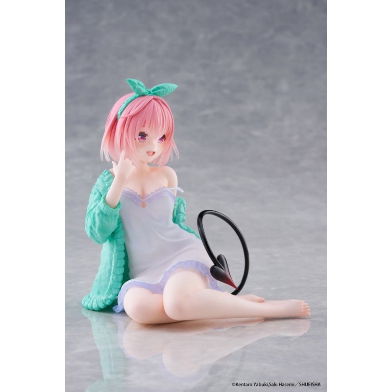 To Love-Ru Desktop Cute PVC Figure Momo (Roomwear Ver.) 13 cm