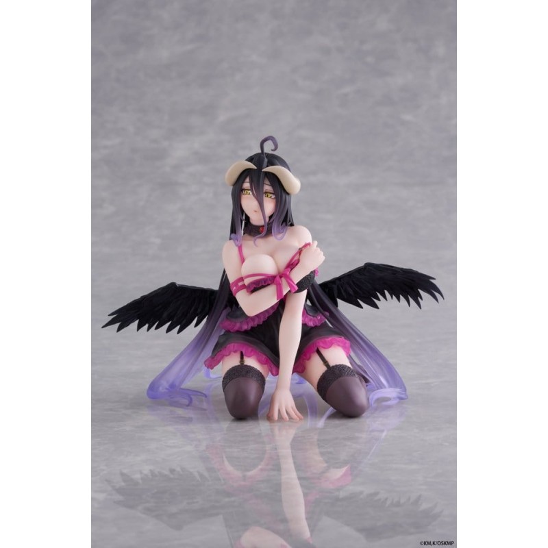 Overlord Desktop Cute PVC Figure Albedo (Negligee ver.) 13 cm
