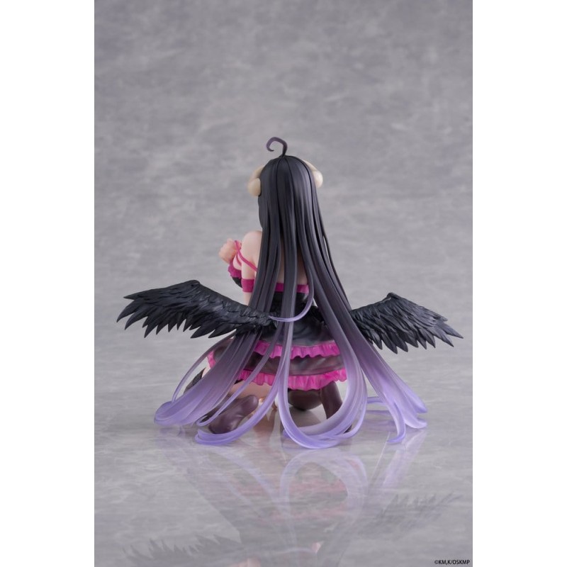 Overlord Desktop Cute PVC Figure Albedo (Negligee ver.) 13 cm