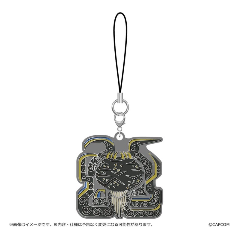 Monster Hunter Wilds Metal Keychain Monster icon Vol. 2 Blind Box Assortment (10)