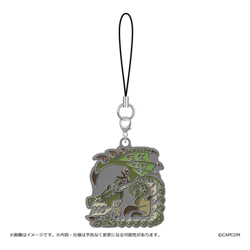 Monster Hunter Wilds Metal Keychain Monster icon Vol. 2 Blind Box Assortment (10)