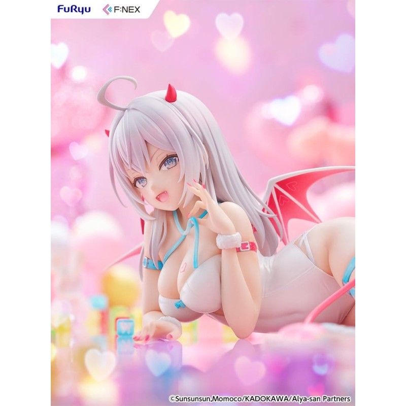 Alya Sometimes Hides Her Feelings in Russian figurine PVC 1/7 Alya Succubus Ver. 8 cm