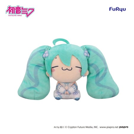 Hatsune Miku peluche Mochipico Nemophila B 15 cm