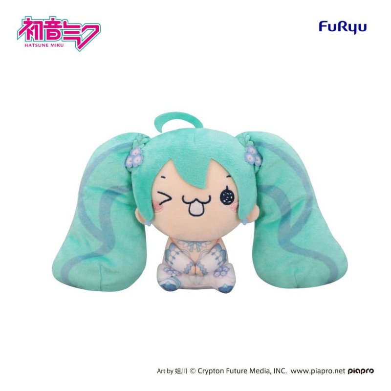 Hatsune Miku peluche Mochipico Nemophila C 15 cm
