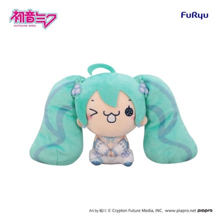 Hatsune Miku peluche Mochipico Nemophila C 15 cm