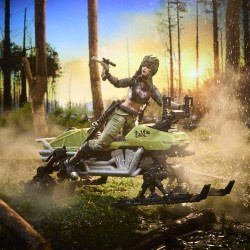 G.I. Joe Classified Series Action Figure and Vehicle Set no.194 Zanya and Dreadnok Chameleon (Swamp Skier) 15 cm