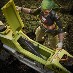 G.I. Joe Classified Series figurine et véhicule no.194 Zanya et Dreadnok Chameleon (Swamp Skier) 15 cm