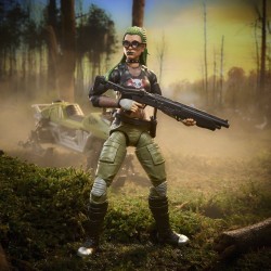 G.I. Joe Classified Series figurine et véhicule no.194 Zanya et Dreadnok Chameleon (Swamp Skier) 15 cm